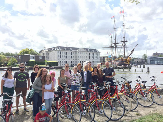 Private Amsterdam Bike Tour 2 or 3 hours 10 p