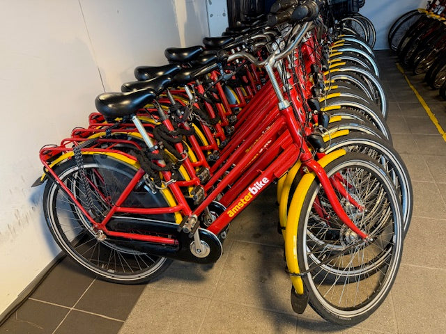 Amsterdam City Bike Hire - Central locations + Luggage Storage