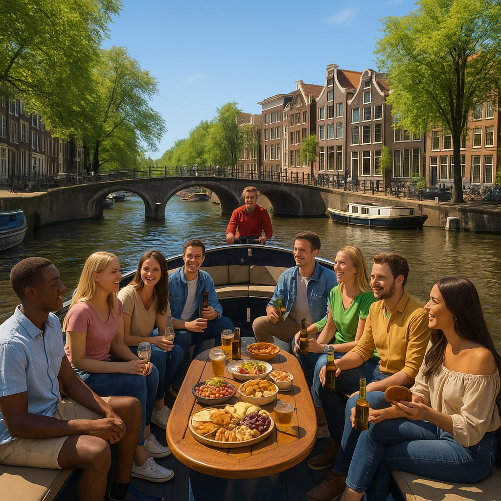 Private canal cruise Amsterdam