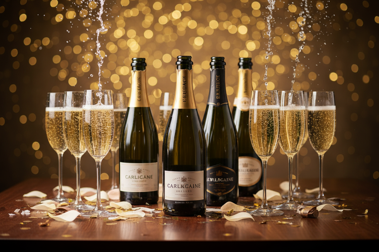 er is een vliegende fles