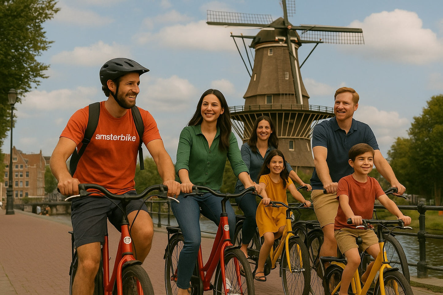 Private Amsterdam Countryside Bike Tour: Windmill, Villages & Dutch Pancakes 10 p