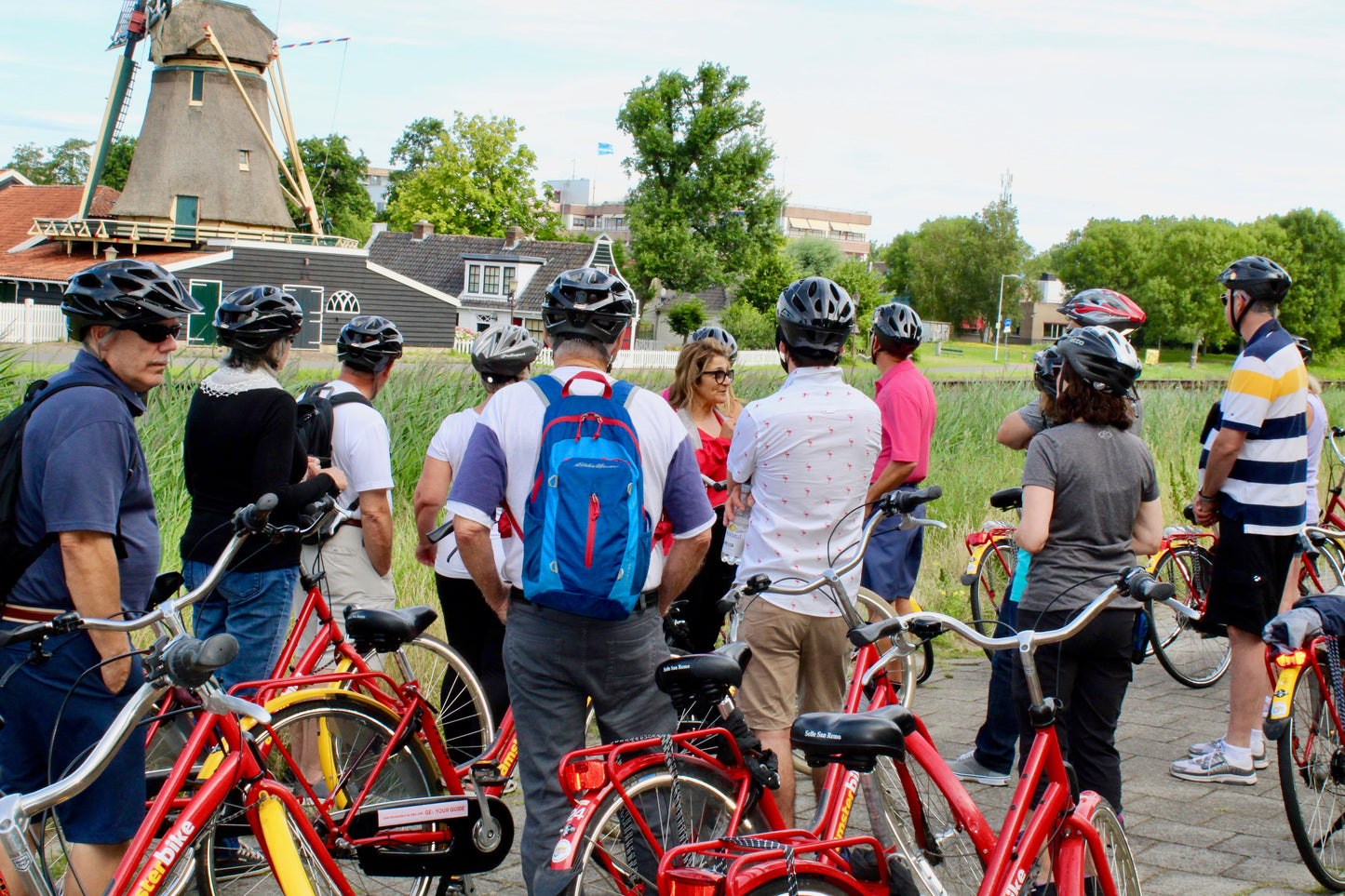 Private countryside bike tour Amsterdam – Fishermen village (57pp)