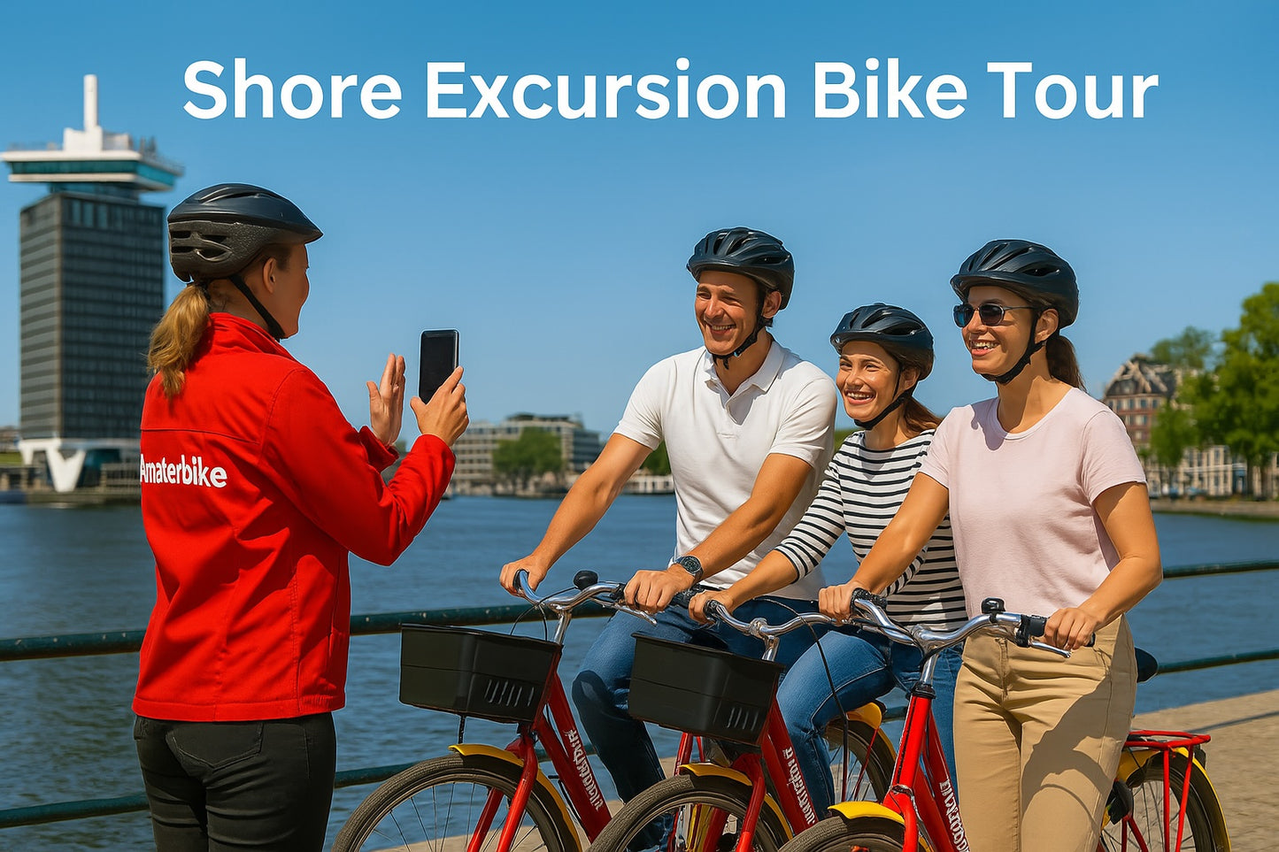 Private countryside bike tour Amsterdam – Fishermen village (57pp)