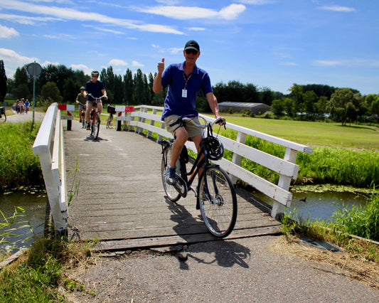 Self-guided bike tour to Zaanse Schaans from Amsterdam