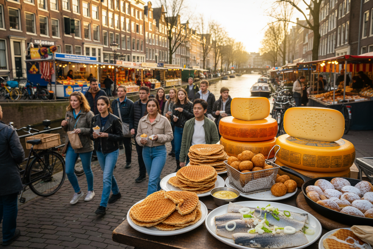 walking food tour in amsterdam